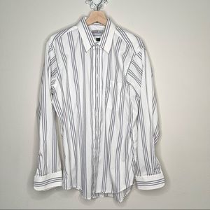 Cotter Bridge striped button down shirt